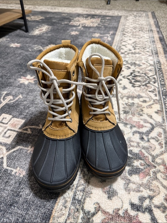 Serra Shoes - Serra Brown and Black Waterproof Winter Boots